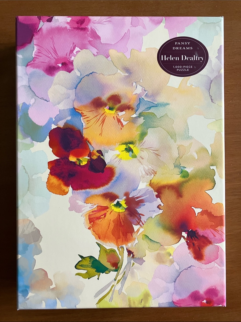 1000-piece Pansy Dreams